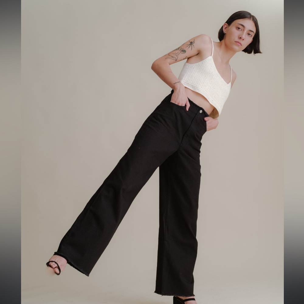 Shaina Mote Nadir Pant in Onyx — Pristine